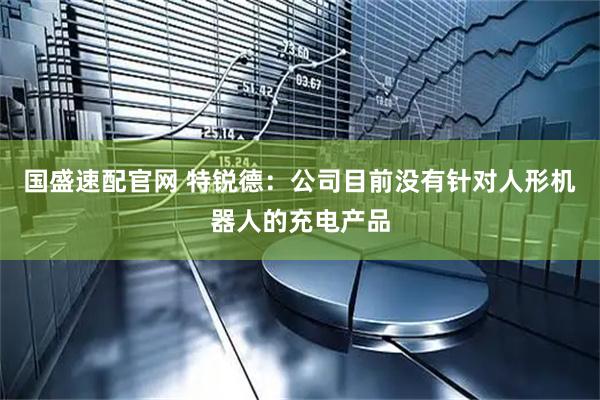 国盛速配官网 特锐德：公司目前没有针对人形机器人的充电产品