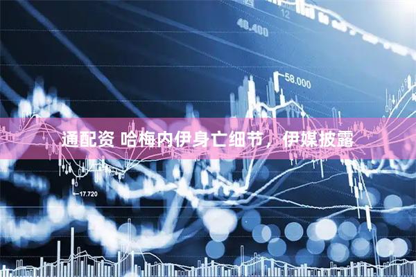 通配资 哈梅内伊身亡细节，伊媒披露